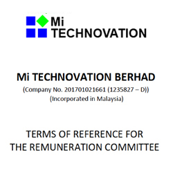 Term of Reference (Remuneration Committee)