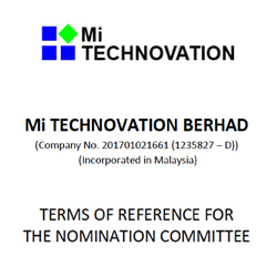 Term of Reference (Nomination Committee)